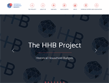 Tablet Screenshot of hhbproject.com